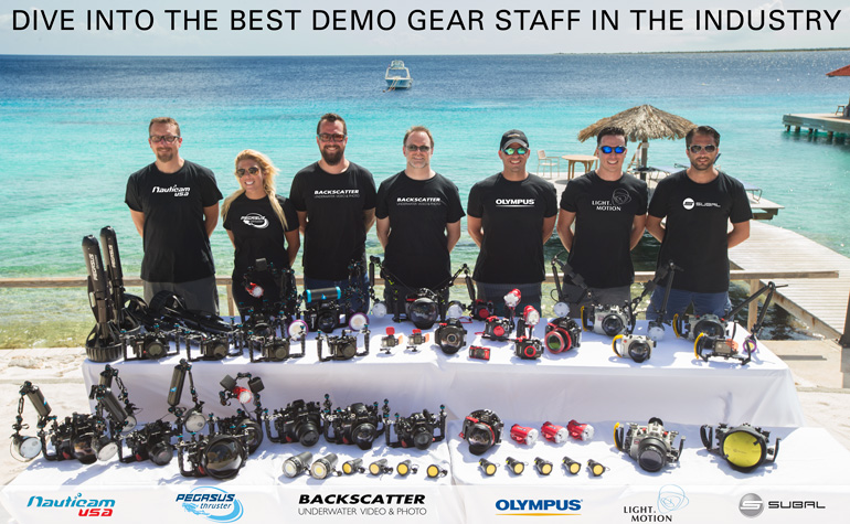 The Digitial Shootout Demo Gear and Tech Support Staff