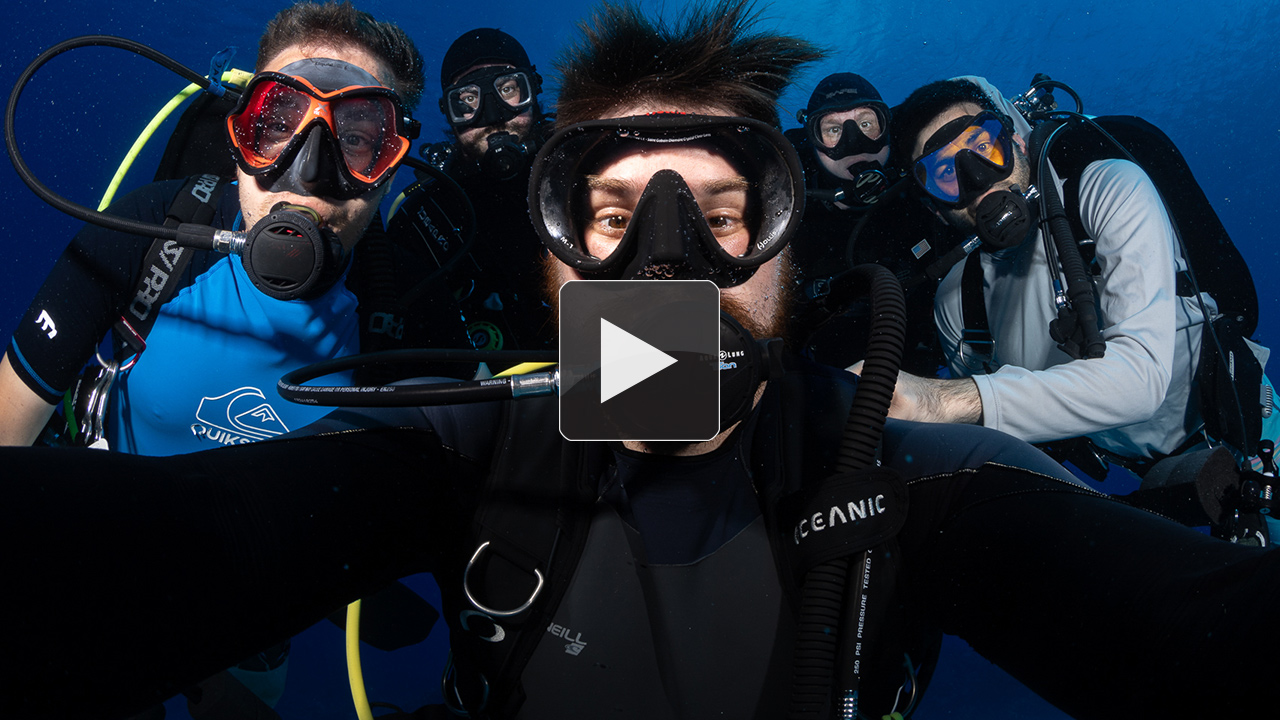 People Underwater Slideshow