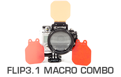 Flip3.1 Macro Combo Underwater Filters