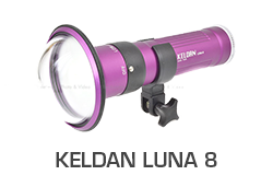 Keldan Luna 8 Underwater Video Light