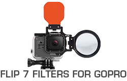 FLIP7 Underwater Filters for GoPro Hero 3, 3+, 4, 5, 6 & 7 the Best Color Correction Filters for GoPro Review