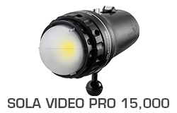 Sola Video Pro 15,000 Underwater Review